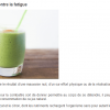 jus MIXEUR: avocat lait d'amande citron